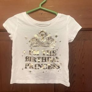 Children’s place “Birthday Princess” T-Shirt 18-24 months